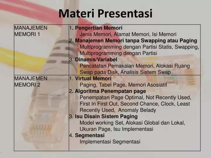 materi presentasi