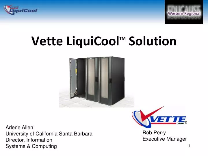 vette liquicool tm solution