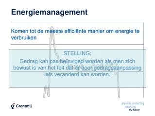 energiemanagement