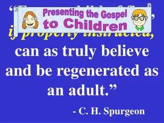 - C. H. Spurgeon
