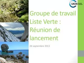 groupe de travail liste v erte r union de lancement