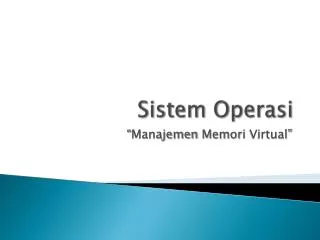 sistem operasi