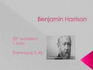 Benjamin Harrison