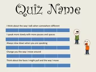 Quiz Name