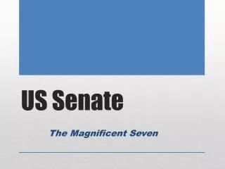 US Senate