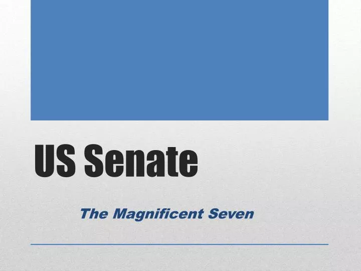 us senate