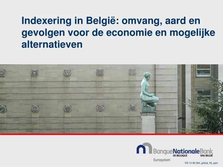 indexering in belgi omvang aard en gevolgen voor de economie en mogelijke alternatieven