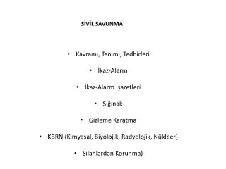 s v l savunma