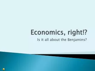 economics right