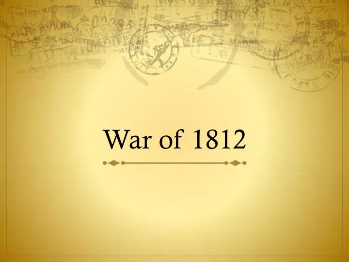 war of 1812