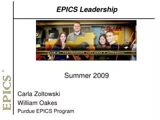 EPICS Leadership