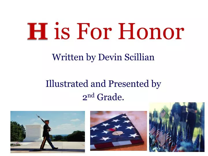 h is for honor