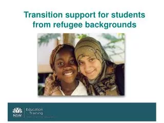 Transition support for students from refugee backgrounds