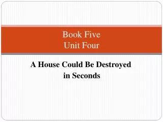 Book Five Unit Four