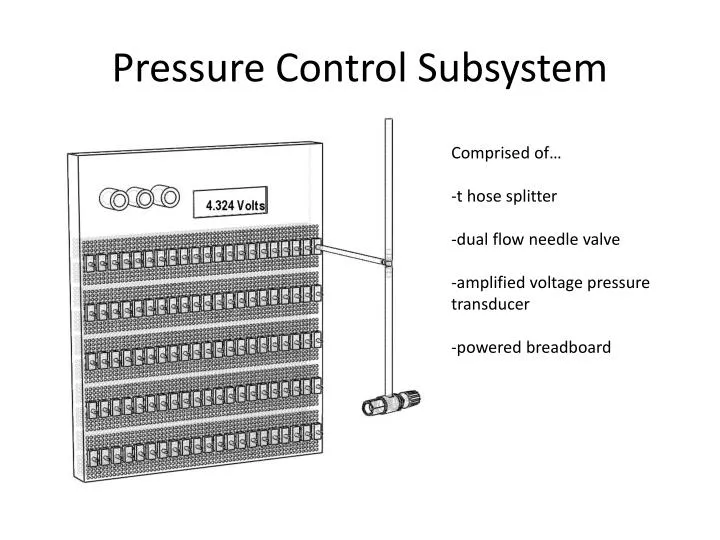 pressure control subsystem