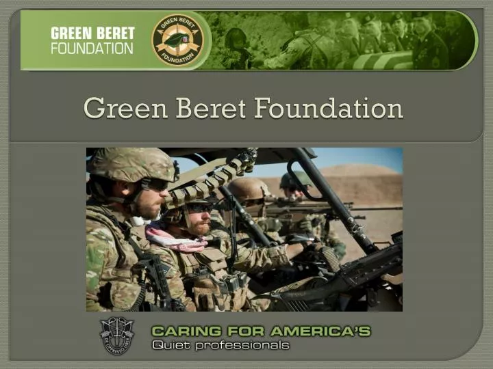 green beret foundation