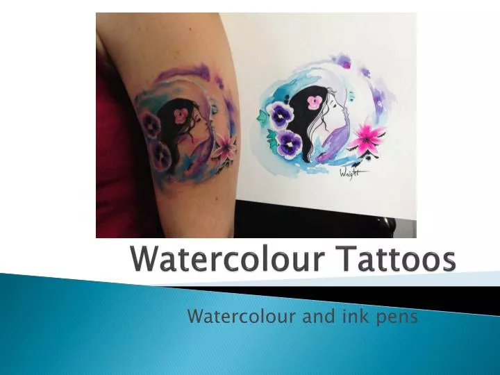 watercolour tattoos