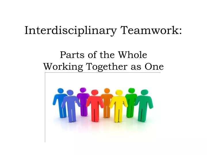 interdisciplinary teamwork