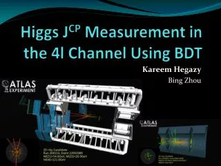 Higgs J CP Measurement in the 4l Channel Using BDT