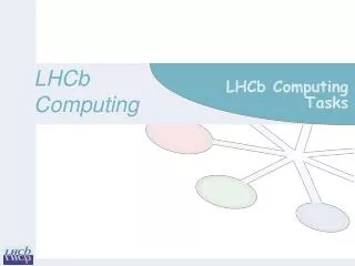 LHCb Computing Tasks