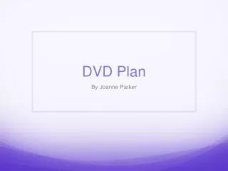 DVD Plan