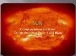 Sun - slide 1