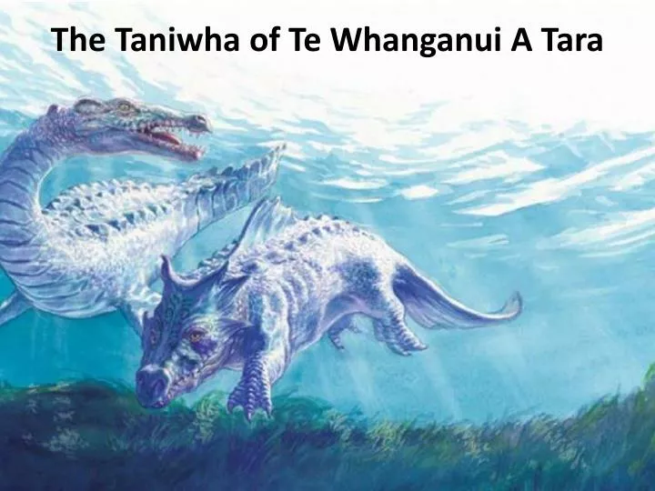 the taniwha of te whanganui a tara