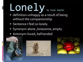 lonely by isaac guyton