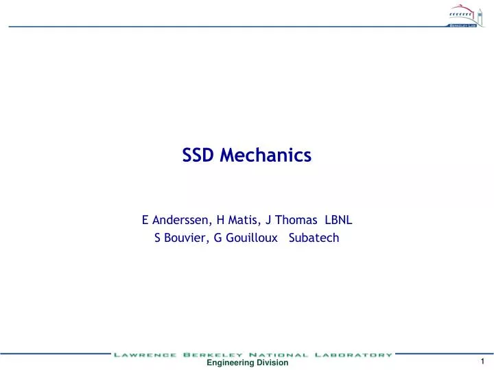 ssd mechanics