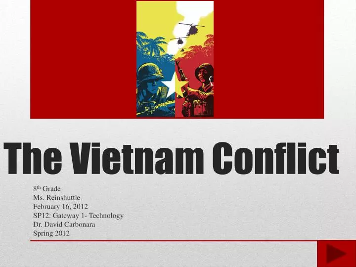 the vietnam conflict