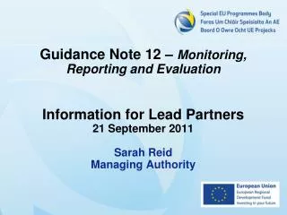 Purpose of Guidance Note