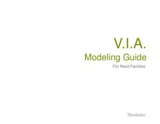 V.I.A. Modeling Guide