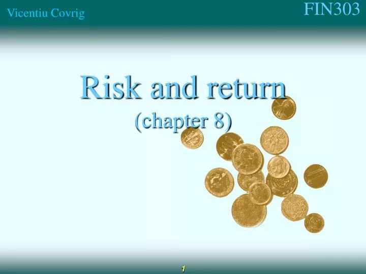 risk and return chapter 8
