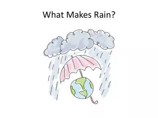 What Makes Rain?
