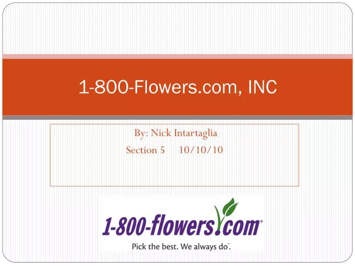 1 800 flowers com inc
