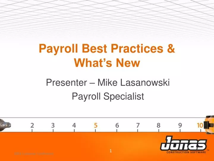 payroll best practices what s new