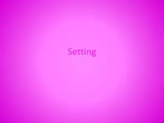 setting