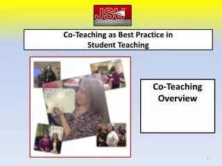 Co-Teaching as Best Practice in Student Teaching