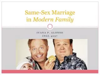 Same-Sex Marriage in Modern Family