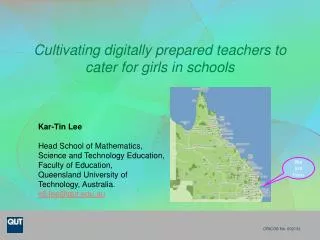 Cultivating digitally prepared teachers to cater for girls in schools