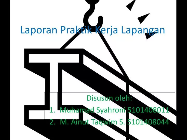 laporan praktik kerja lapangan