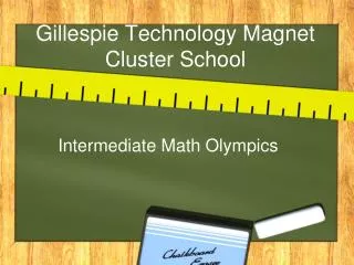 Gillespie Technology Magnet Cluster School