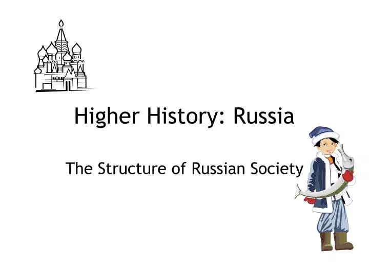 higher history russia