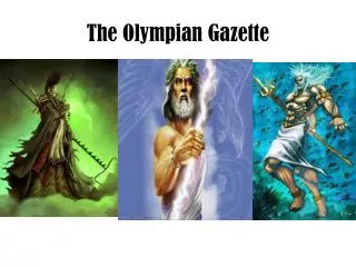 The Olympian Gazette