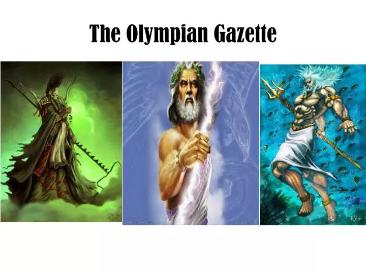 the olympian gazette