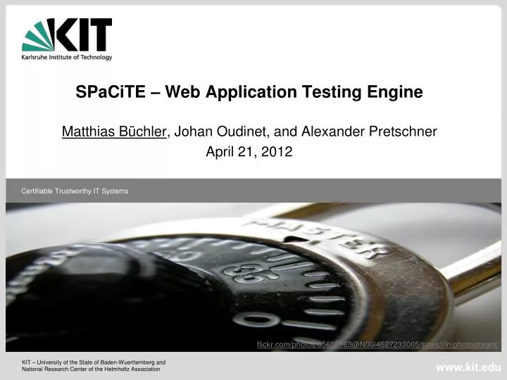 spacite web application testing engine