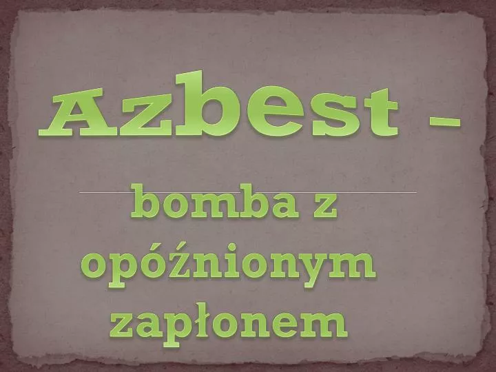 azbest