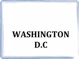 washington d c