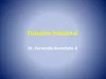 Oclusión Intestinal - slide 1
