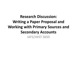 IAFS/JWST 3650